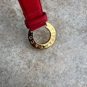 Tiffany & Co. | Accessories | Tiffany Coskinny Suede Belt  display picture 1